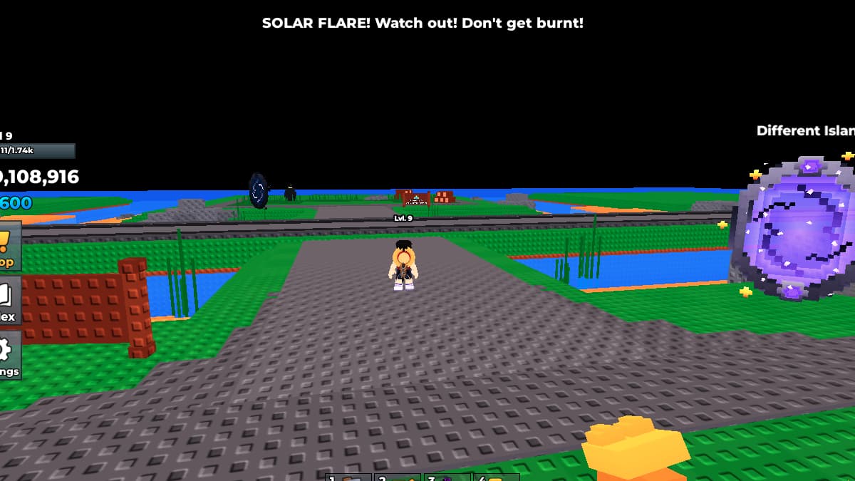Solar Flare event in My Singing Brainrot