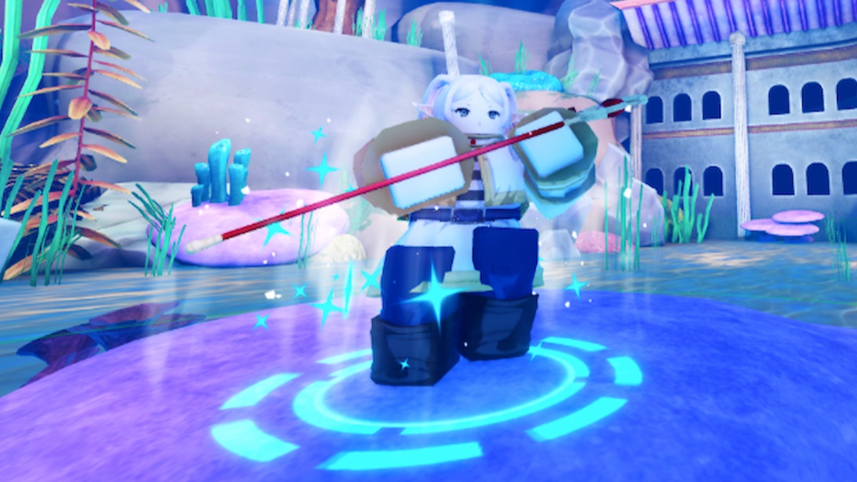 Godly Frieran in Roblox Anime Last Stand