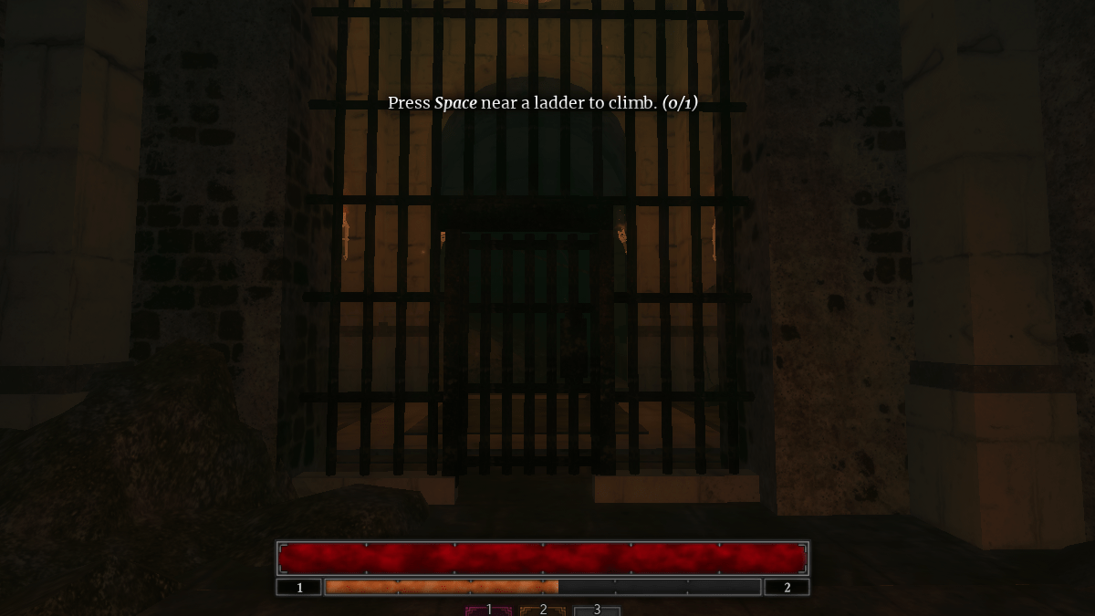 Hallway door in Sunken Bastille map in Apocrypha