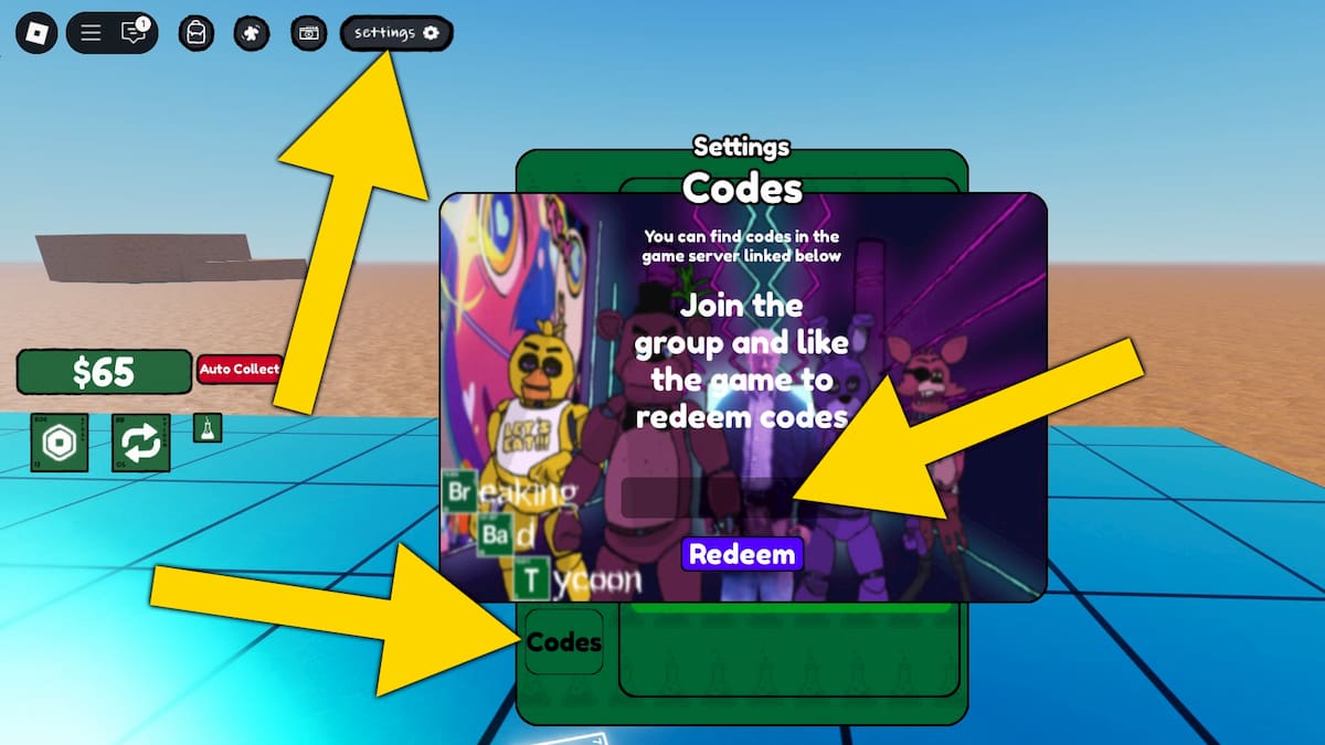 How to redeem Breaking Bad Tycoon codes.