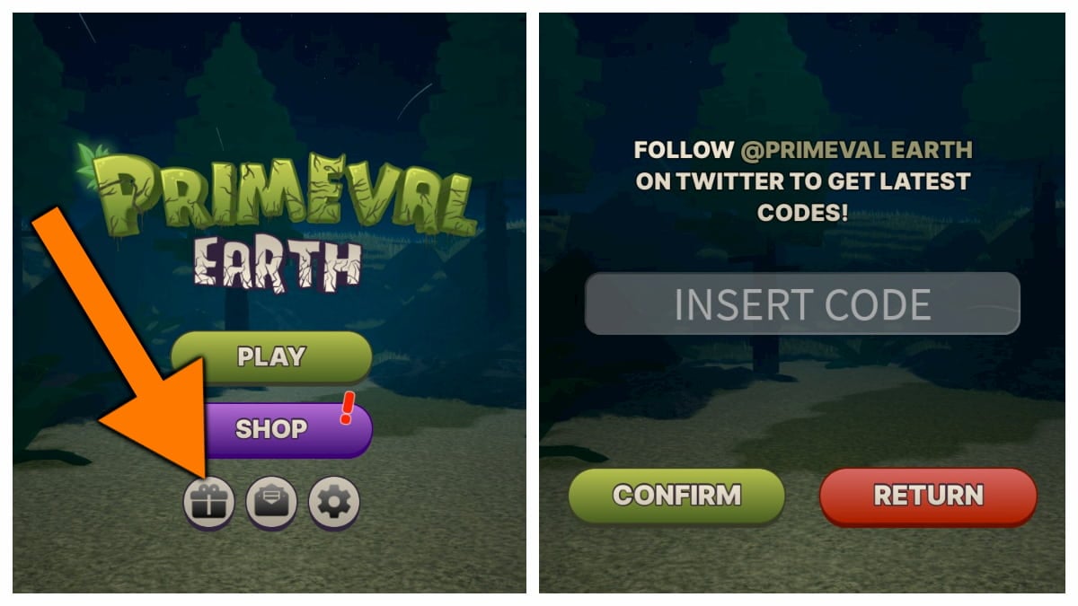 How to redeem Primeval Earth codes.