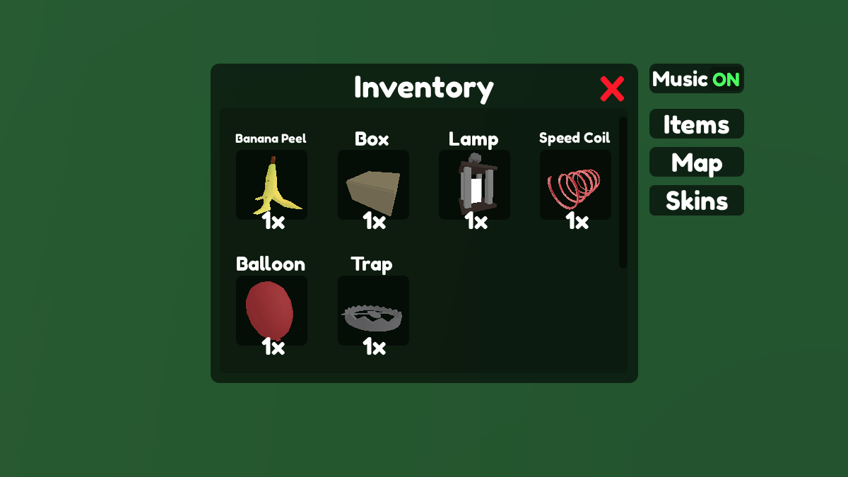 All Items in Hide the Body