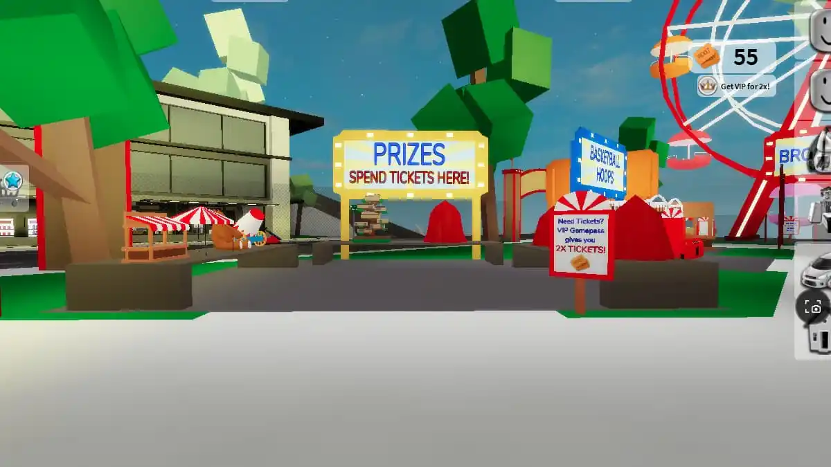 Prizes Section in Summer Carnival Event of Brookhaven RP
