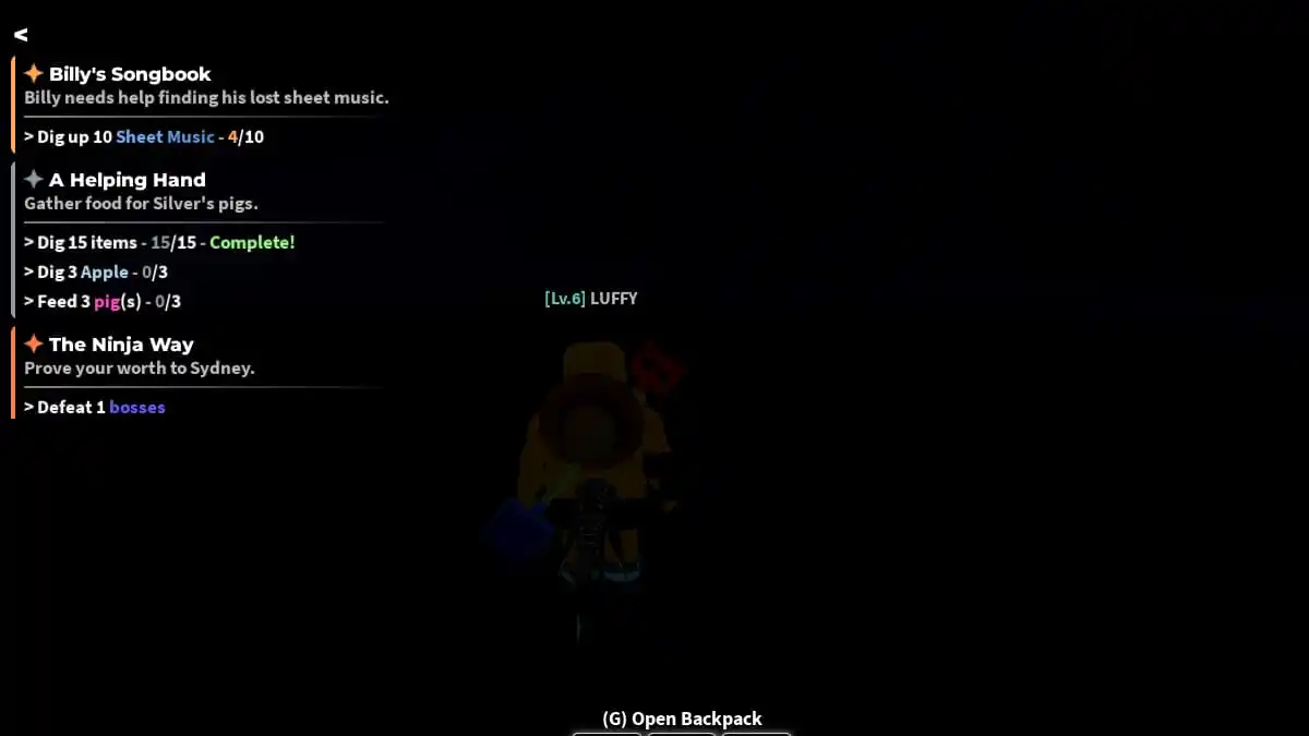 All Quest NPC Locations in Roblox Dig.