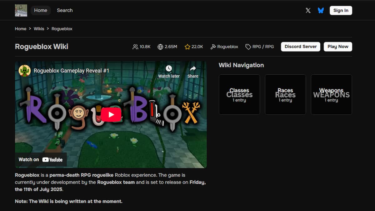 The RogueBlox BloxInformer Page