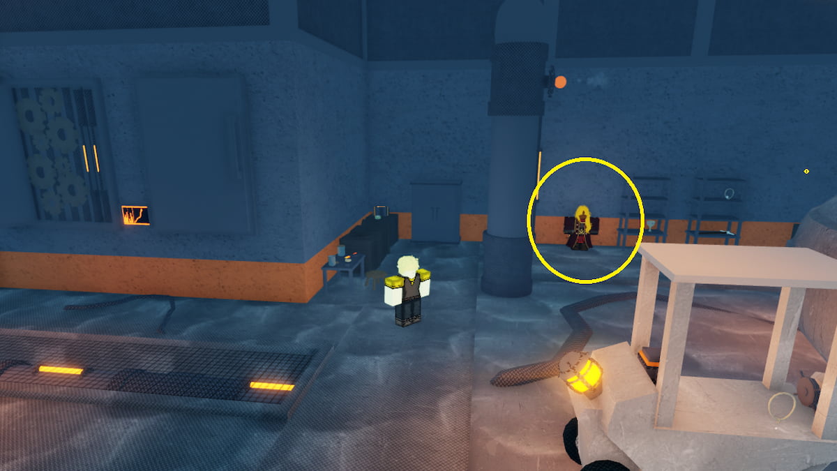 The Magmeta NPC in RogueBlox