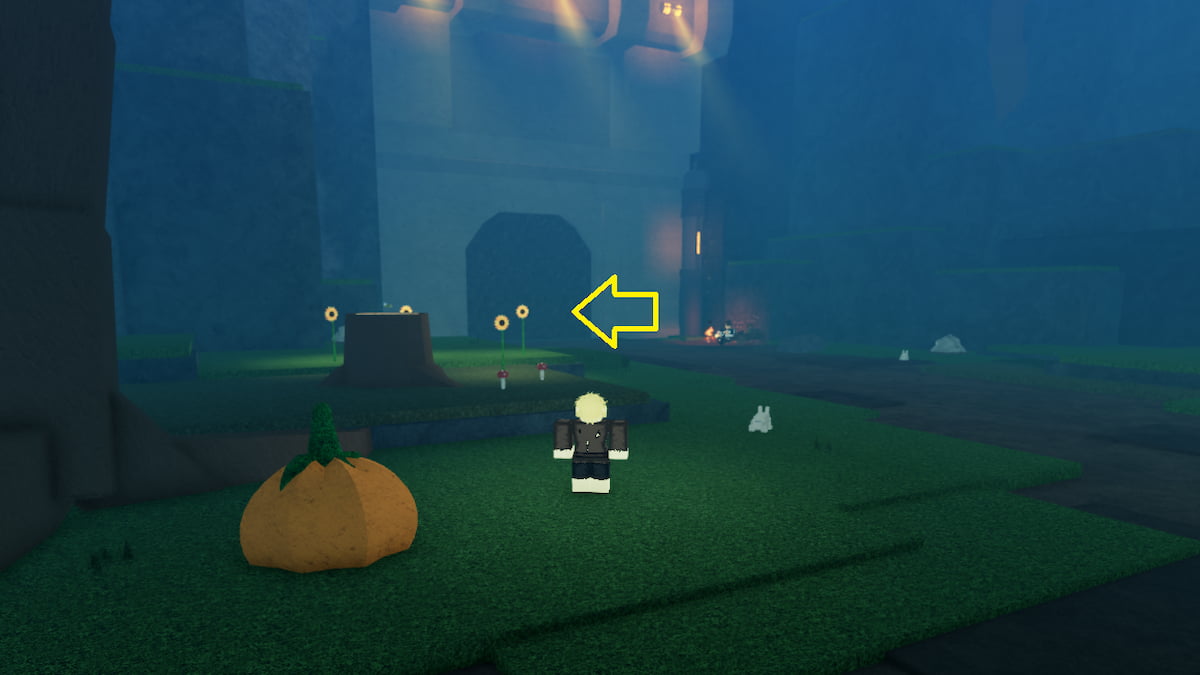 Entrance to the Frostfalls POI
