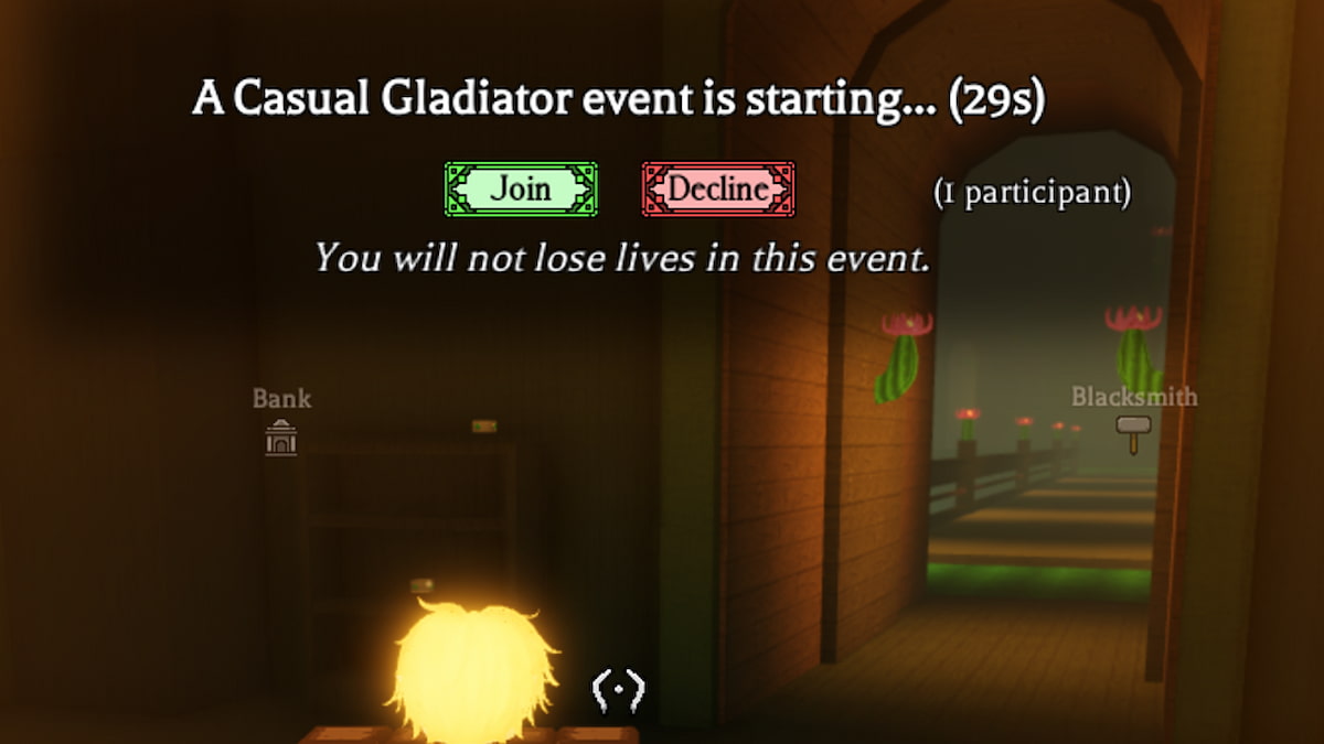The Events UI Menu in RogueBlox