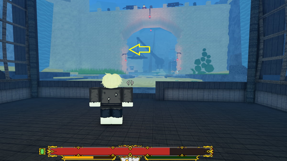The entrance of Fort Atlas