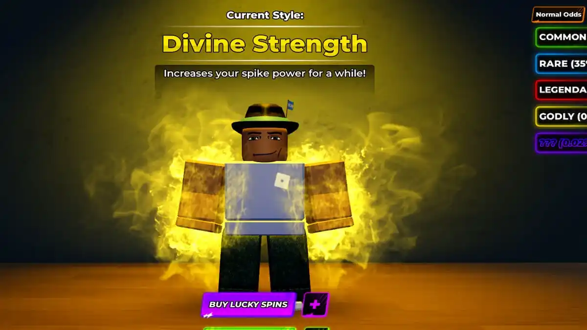 The Divine Strength Ability