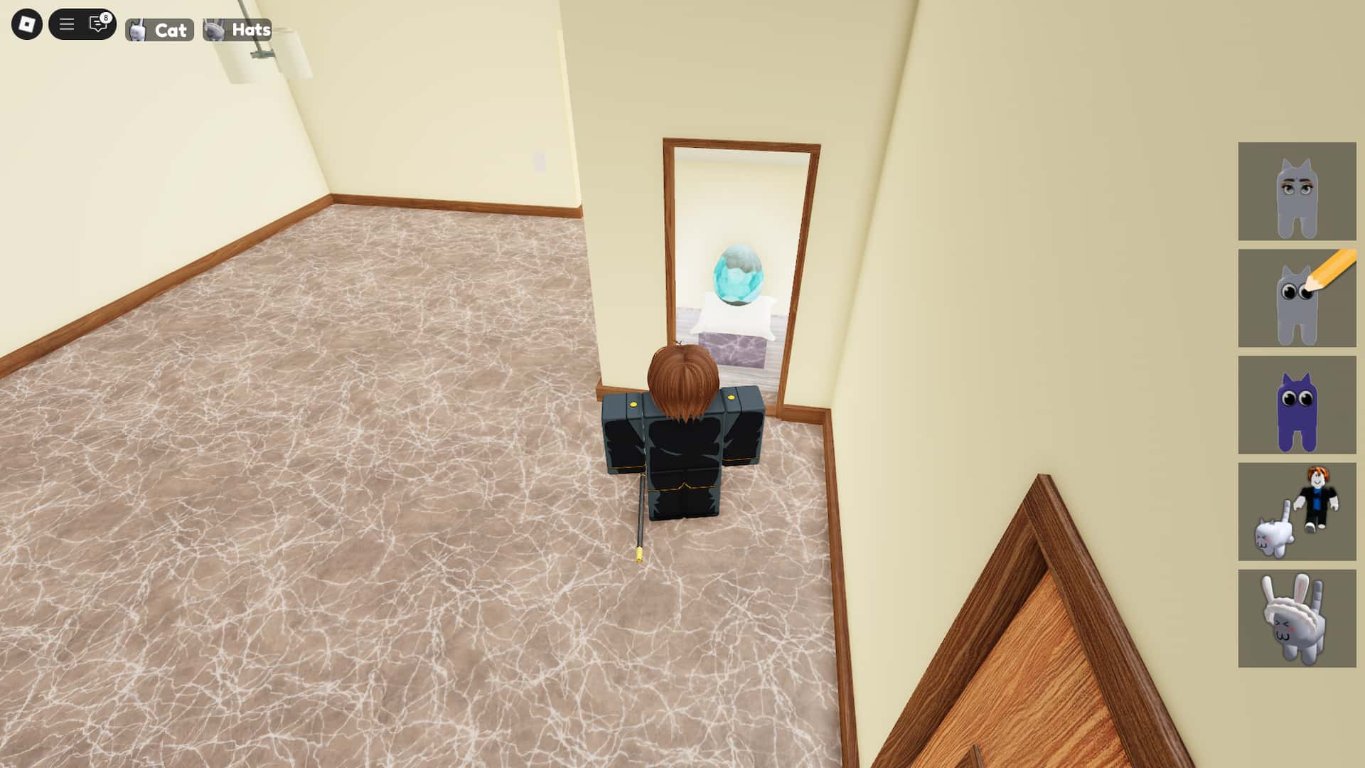 How to get the ice biome egg in the Adopt a Cute Cat experience in the Roblox The Hatch event.