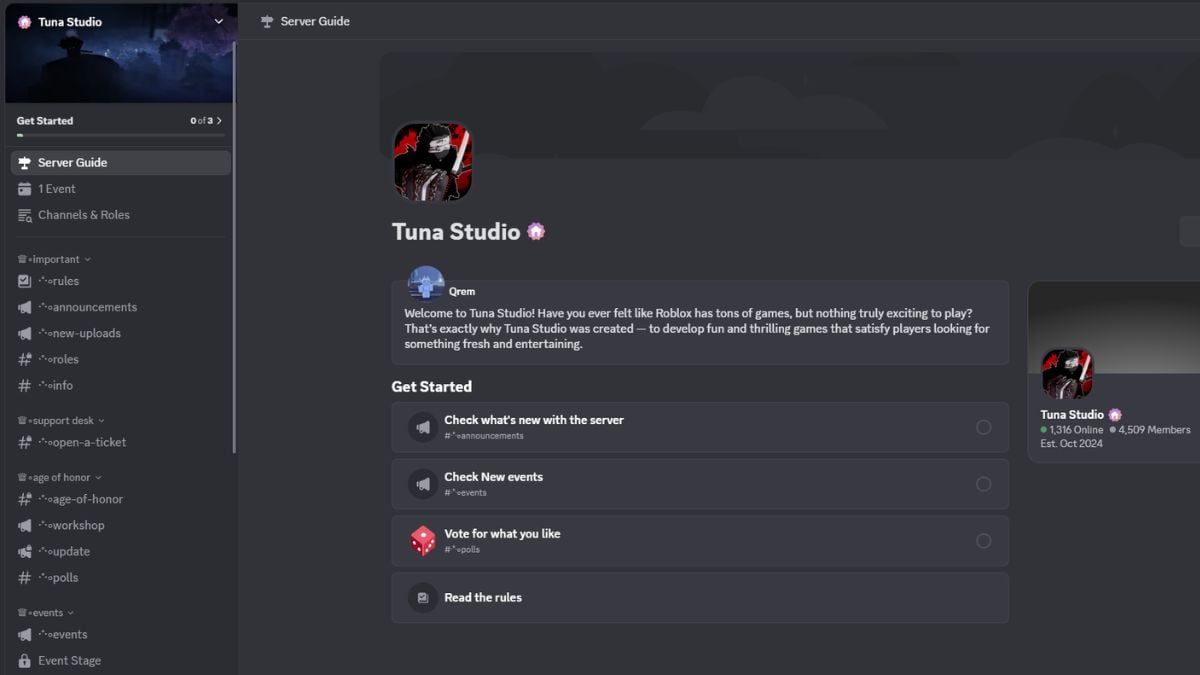 Roblox Age of Honor Discord