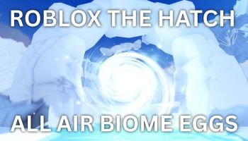 Where to find all Air Biome eggs in The Hatch Roblox event