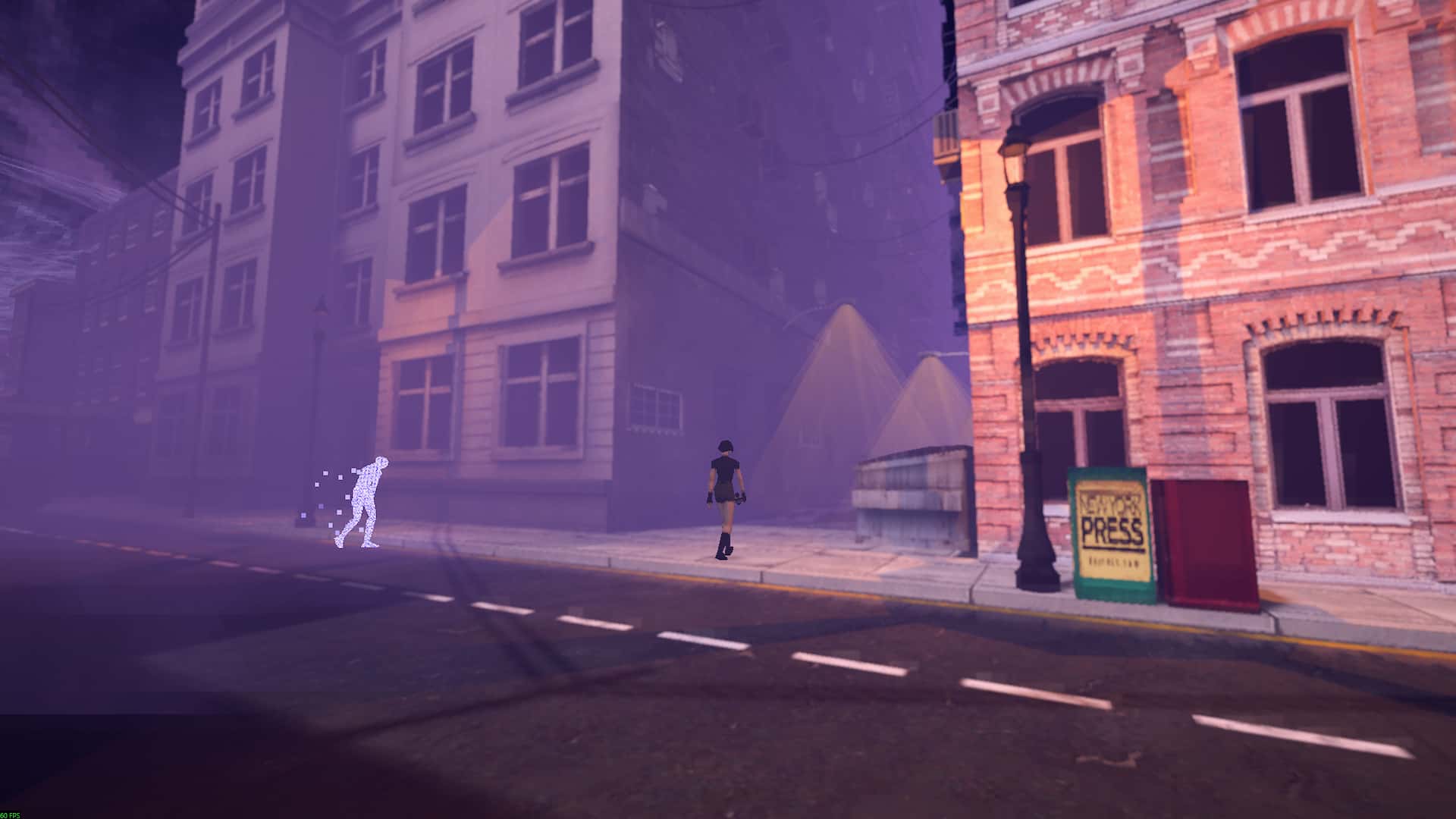 Alleyway in the Neighborhood in Heartworm