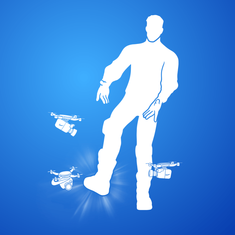 Drone Papped! Emote