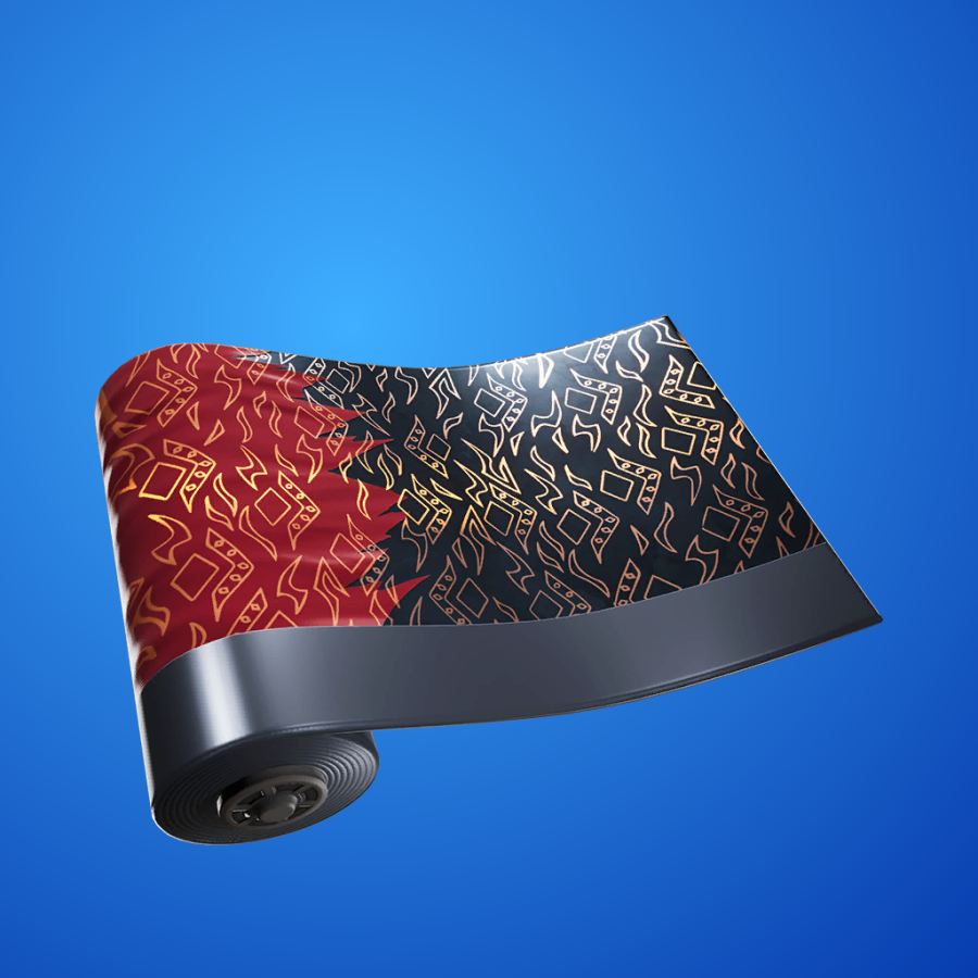 Red Runes Wrap