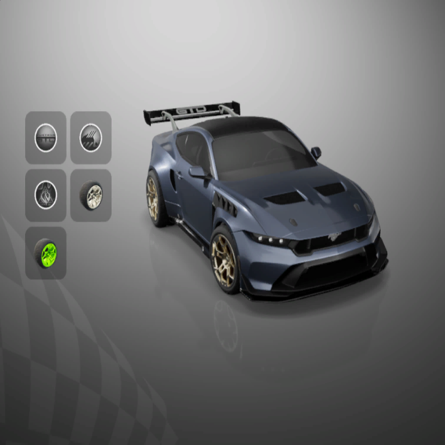 Ford Mustang GTD + T-Pain Bundle Item Bundle