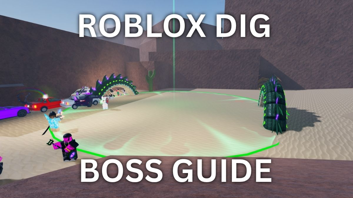 Roblox DIG boss guide