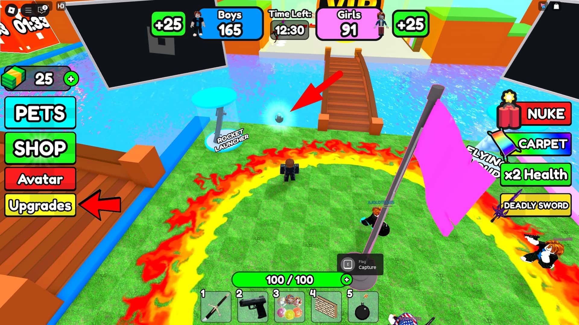 How to get the Boys vs Girls Capture Flag experience The Hatch Roblox event egg