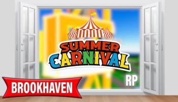 Brookhaven RP Summer carnival event in Roblox