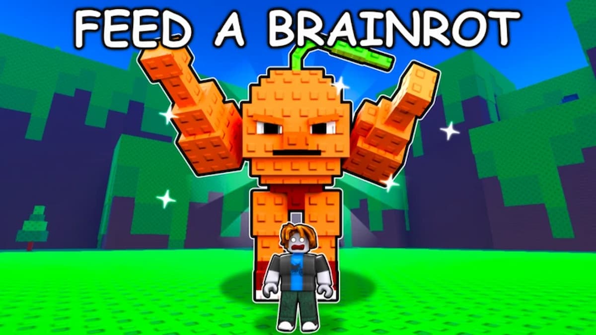 Promo image for Catch and Feed a Brainrot.