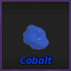 Cobalt Ore in the Prospecting Roblox experience