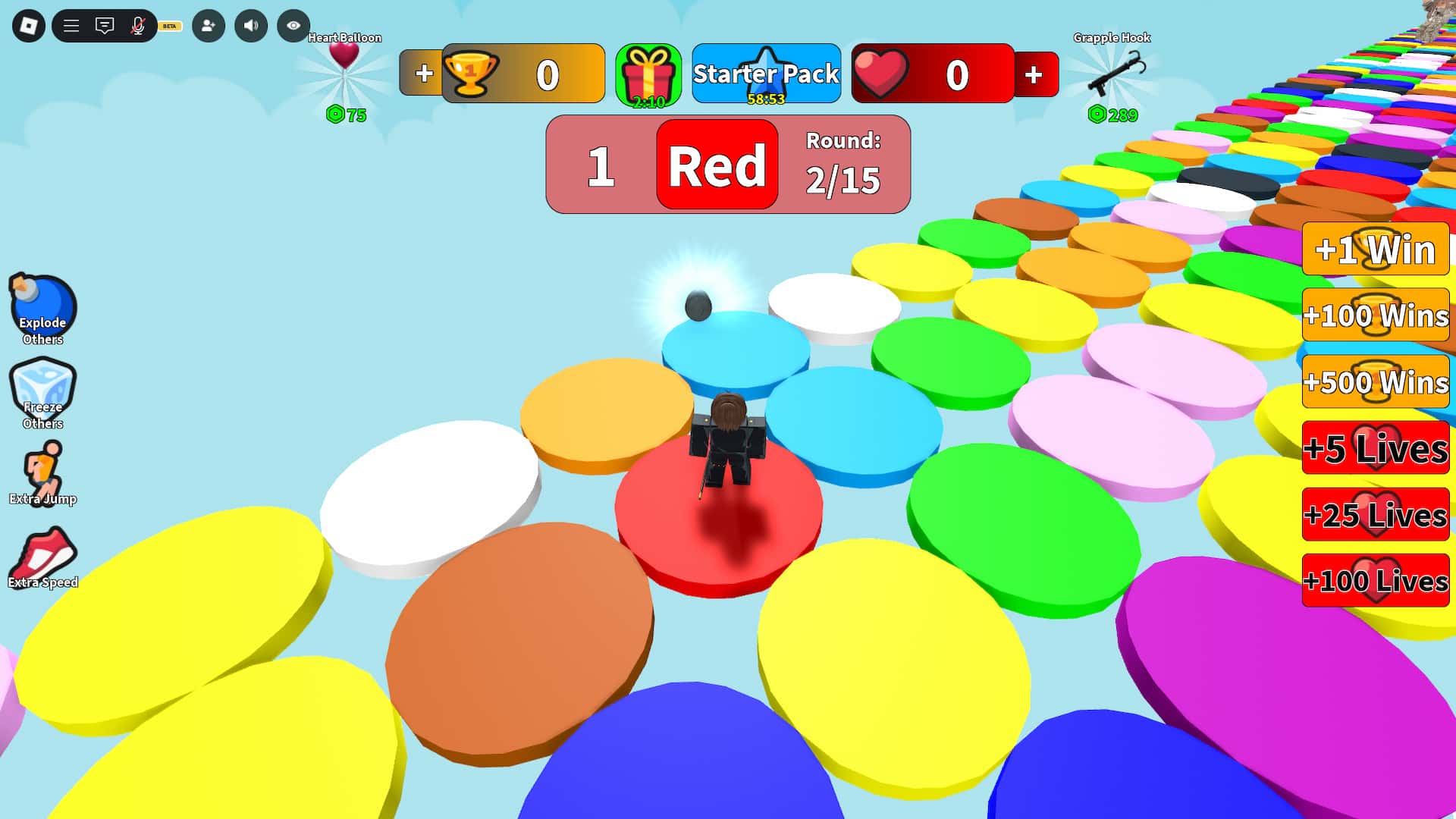How to get the ice biome egg in the Color Block Run experience in the Roblox The Hatch event.