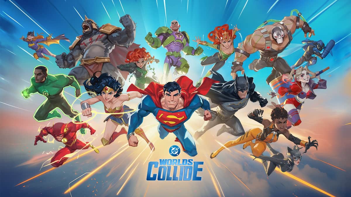 DC Worlds Collide Codes promo art
