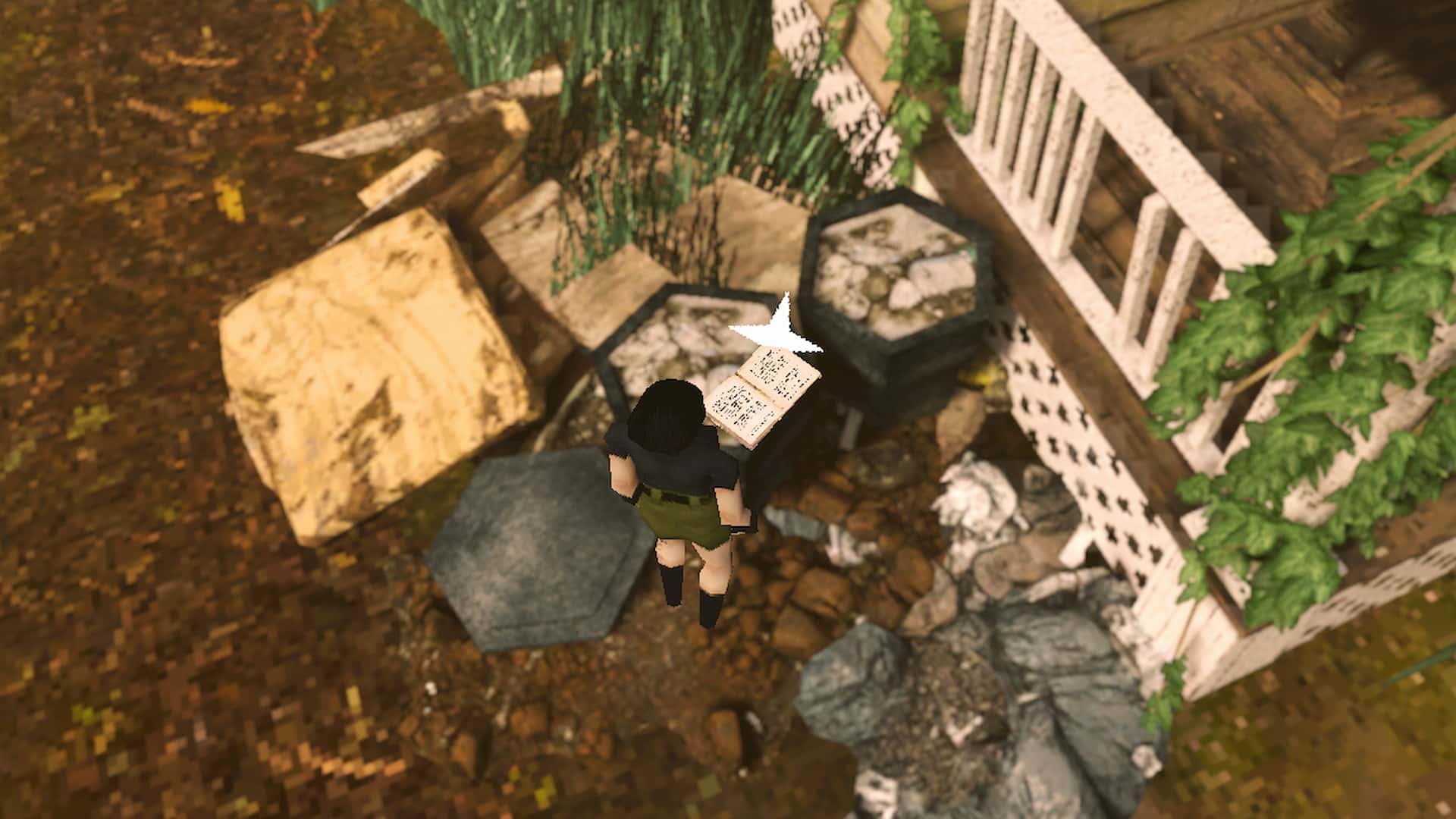 Diary entry next to the Abandoned House in Heartworm