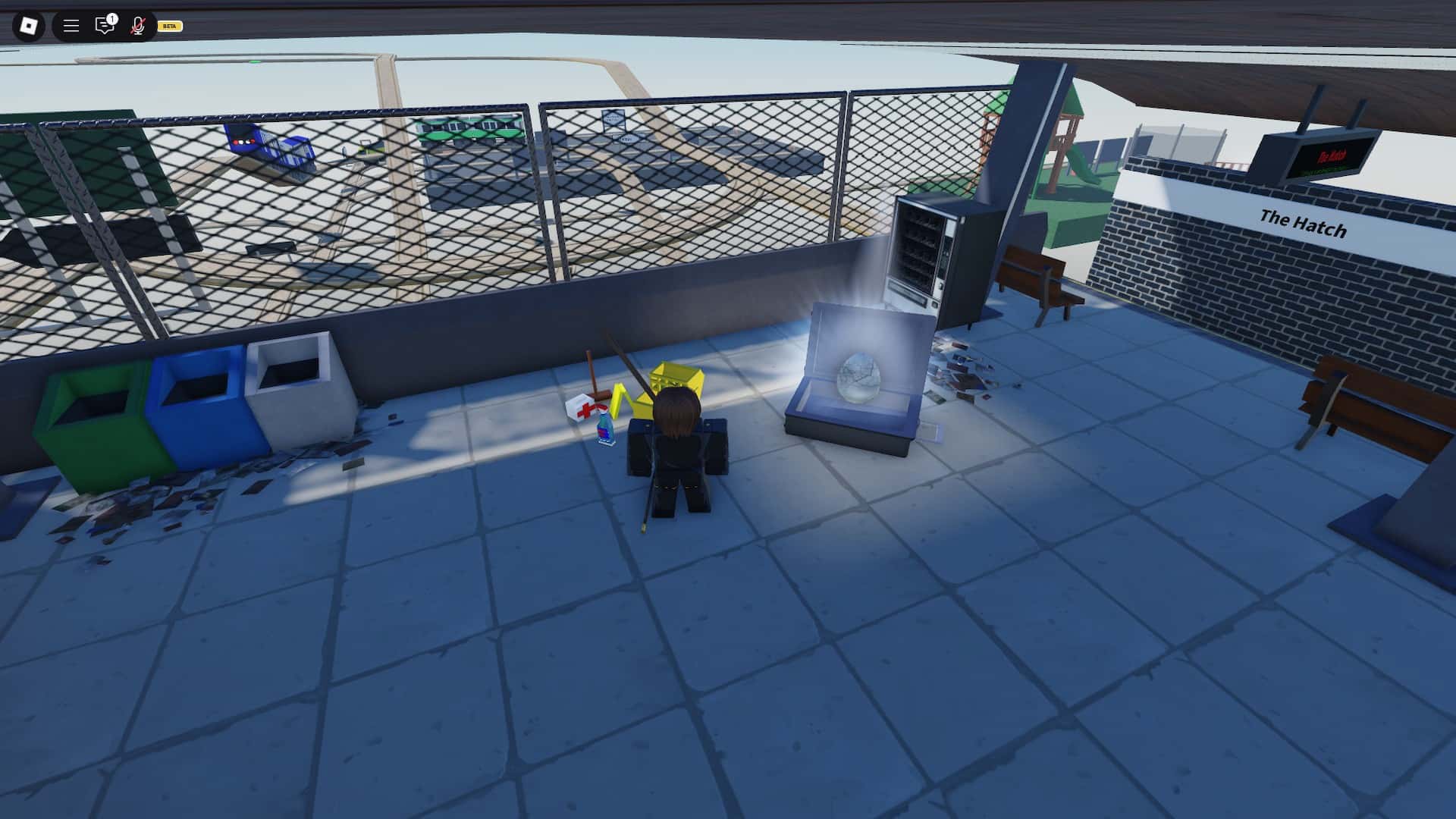 How to get the air biome egg in the Drive the Train to the End experience in the Roblox The Hatch event.