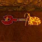 Earthbreaker shovel from the Prospecting Roblox experience