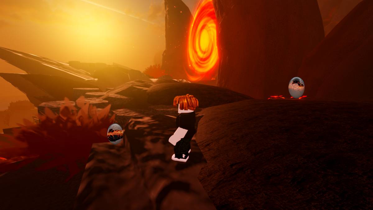 Fire egg locations in front of the fire portal