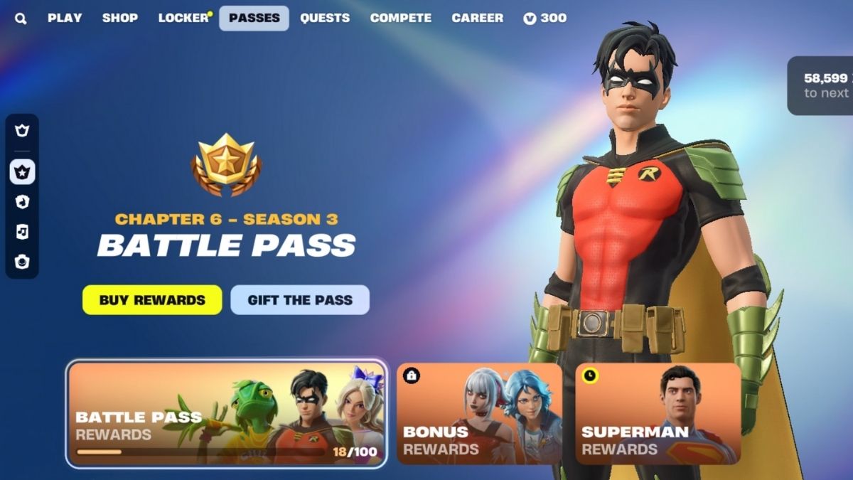 Fortnite Chapter 6 Season 3 battlepass