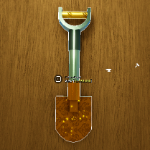 Golden Shovel from the Prospecting Roblox experience