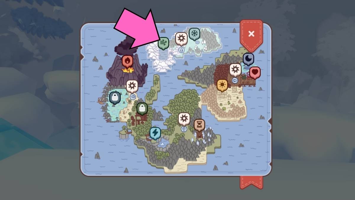Egg Hunt Air Biome Map