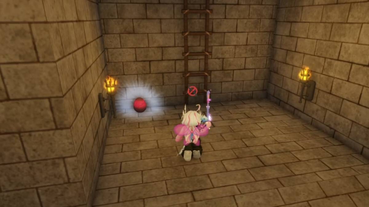 Connection Egg in Barry's Prison Run Underground