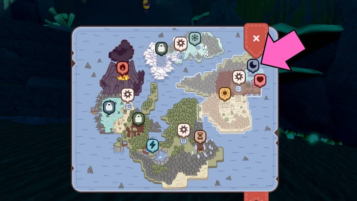 Egg Hunt Darkness Biome Map