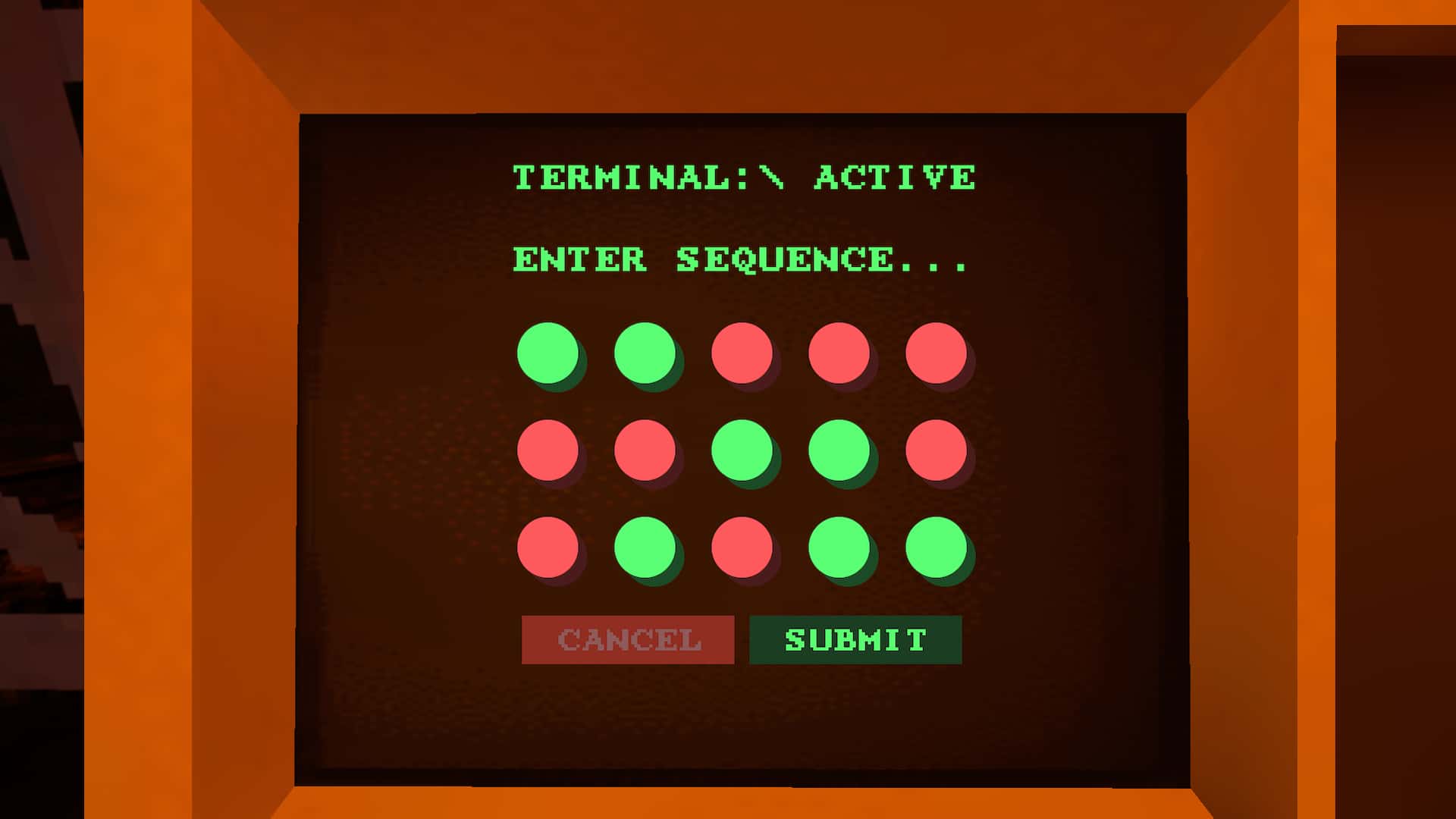 Puzzle solution for the lights computer in the cave in Heartworm