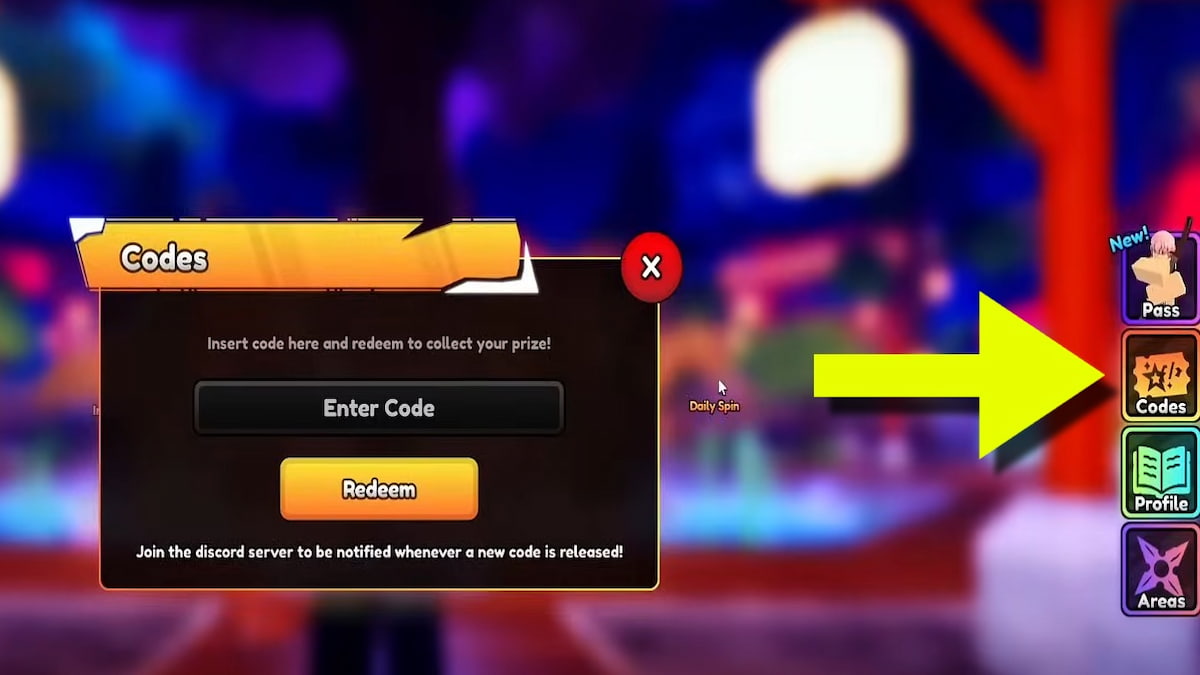 How to redeem Anime Final Strike codes.