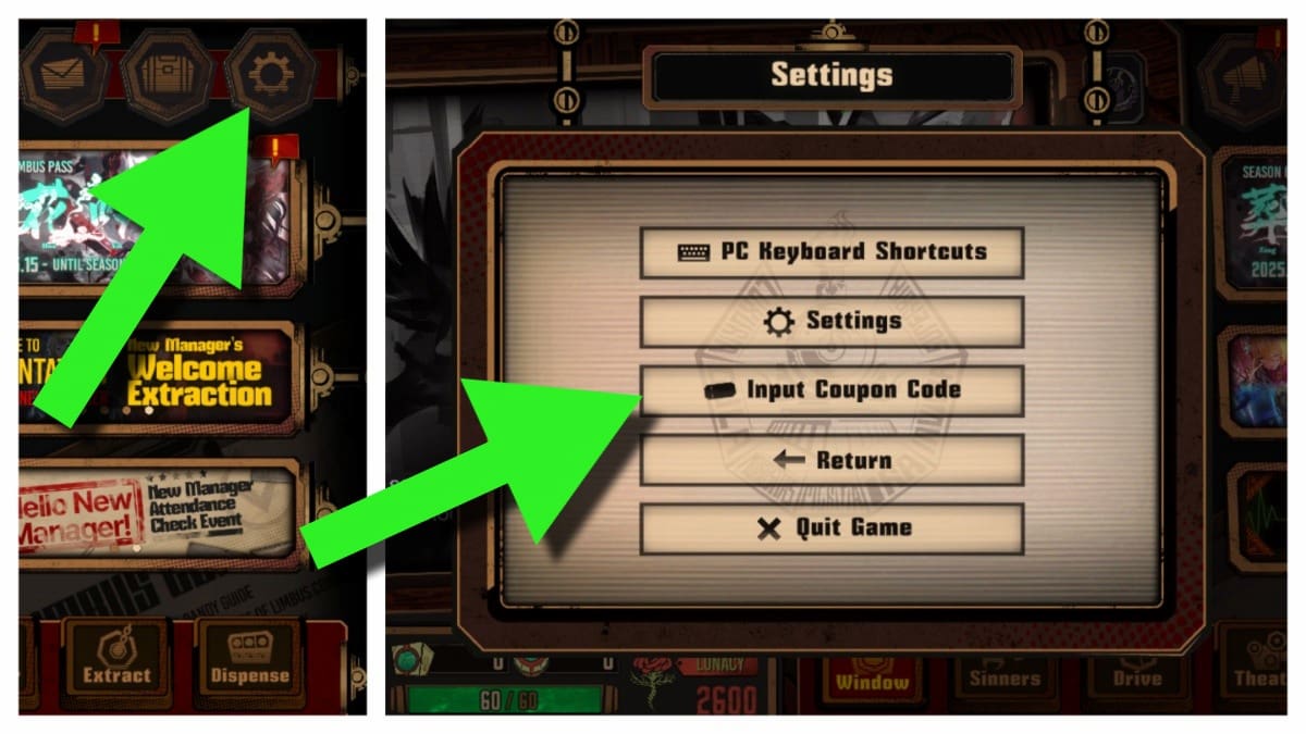 How to redeem Limbus Company codes