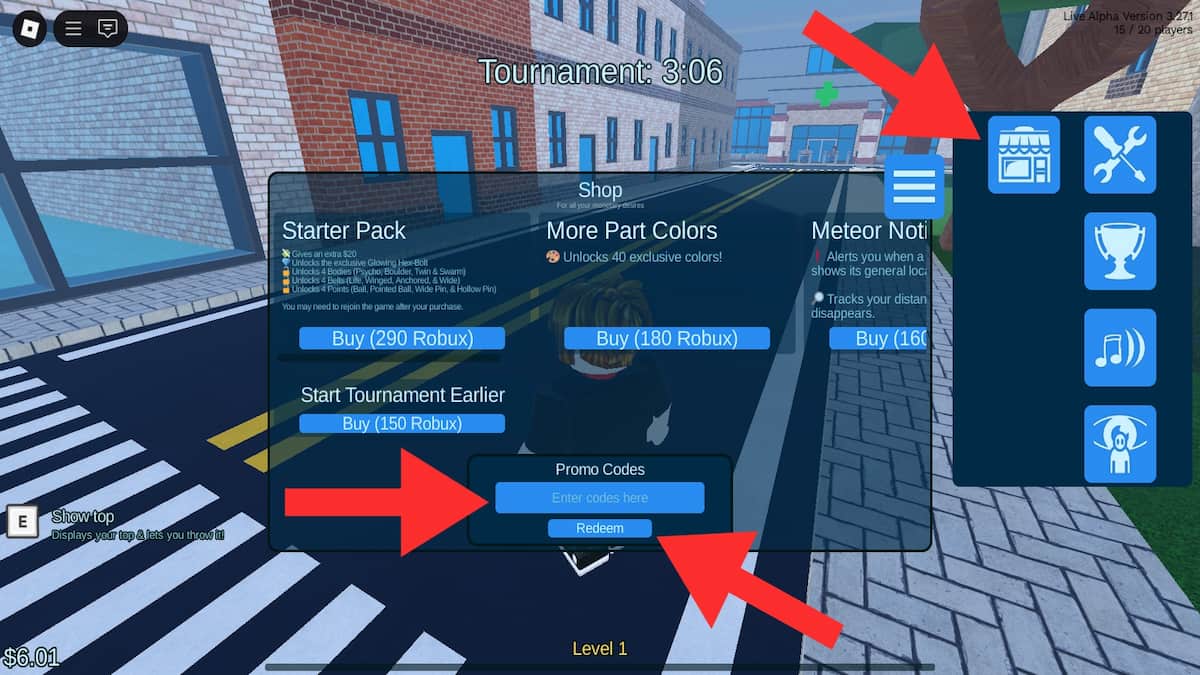 How to redeem Totally Accurate Tops codes