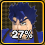 Jon Jo unit from the All Star Tower Defense X Roblox experience.