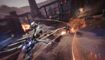 Mechs fighting in Mecha break