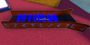 Obsidian Sluice Box from the Prospecting Roblox experience