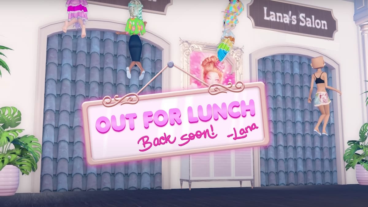 Screenshot of the Out For Lunch challenge.