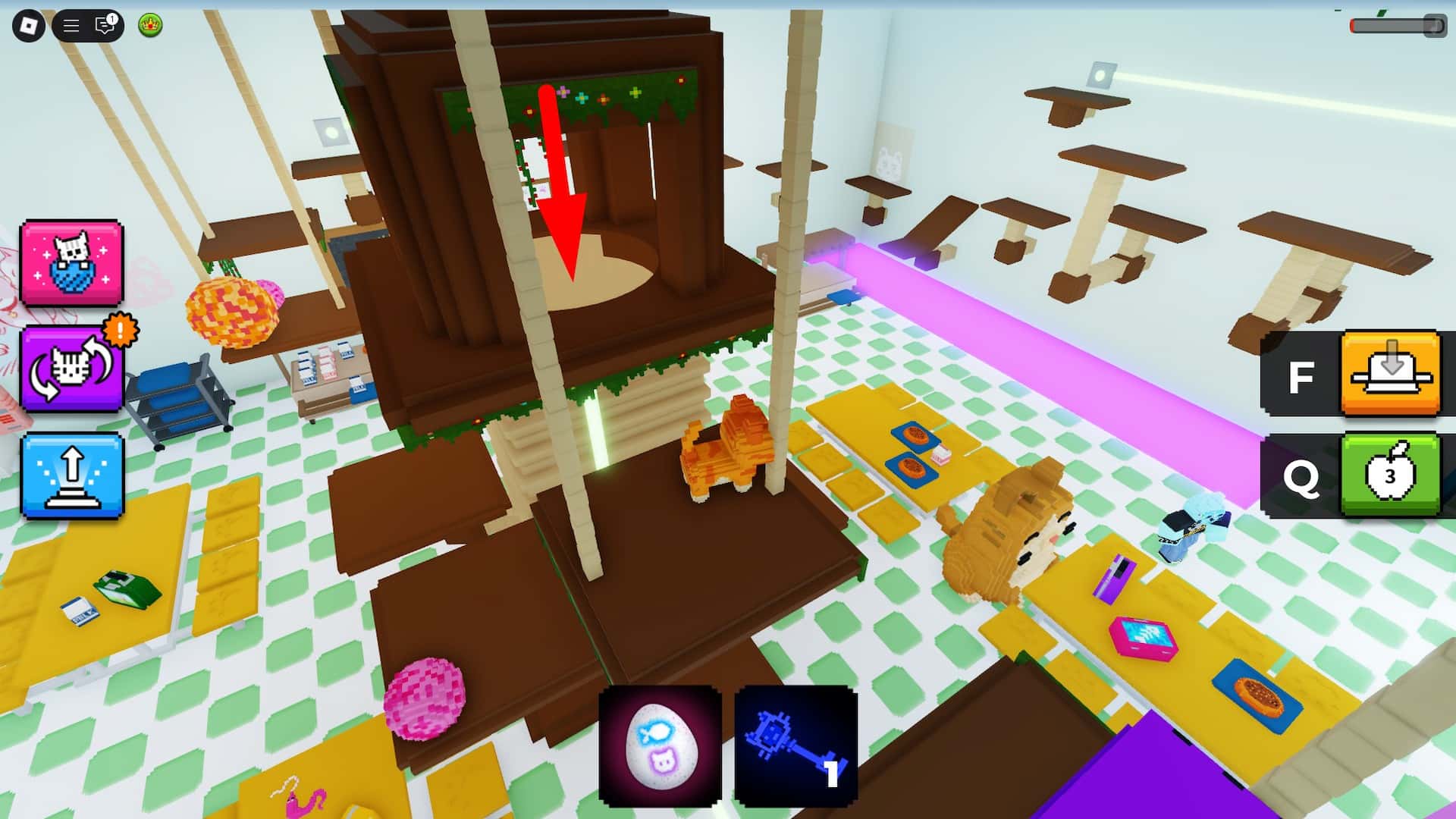 How to get the air biome egg in the Play Cats Morphs Friend Rescue experience in the Roblox The Hatch event.