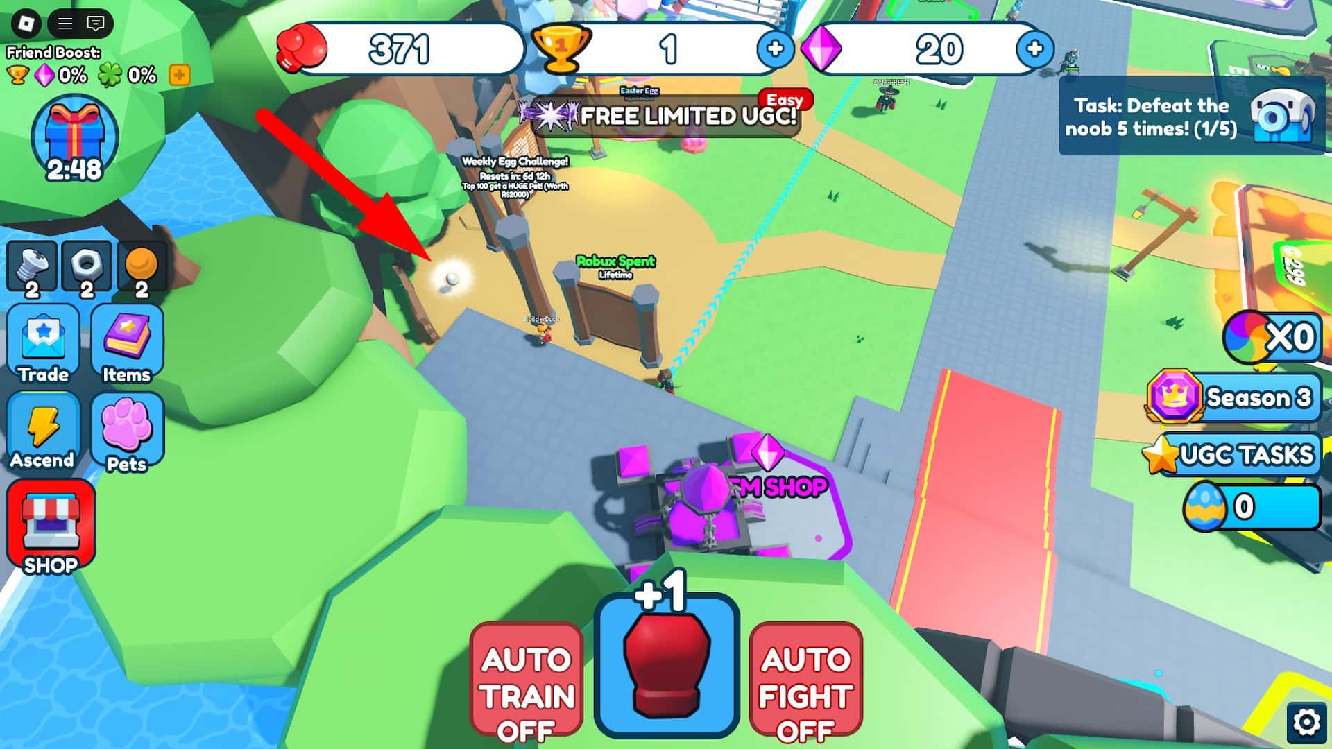How to get the air biome egg in the Punch Simulator experience in the Roblox The Hatch event.