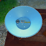 Silver pan from the Prospecting Roblox experience