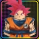 Super God Koku unit from the All Star Tower Defense X Roblox experience.