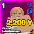 Virtual Swordswoman in Anime Rangers X
